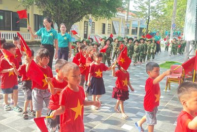 Sáng ngày 12 tháng 5 năm 2026 trường Mầm non  Gia Thịnh tổ chức chương trình ngoại khoá “Ngày hội thể thao của bé”